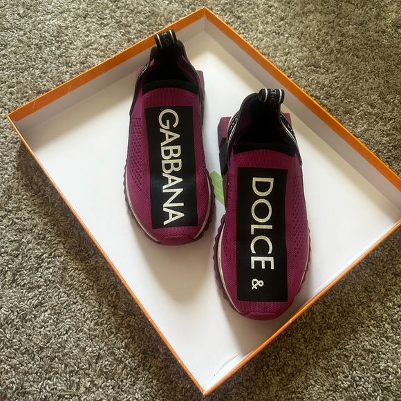 Dolce Gabbana Pink Sneakers - Picture 2 of 2